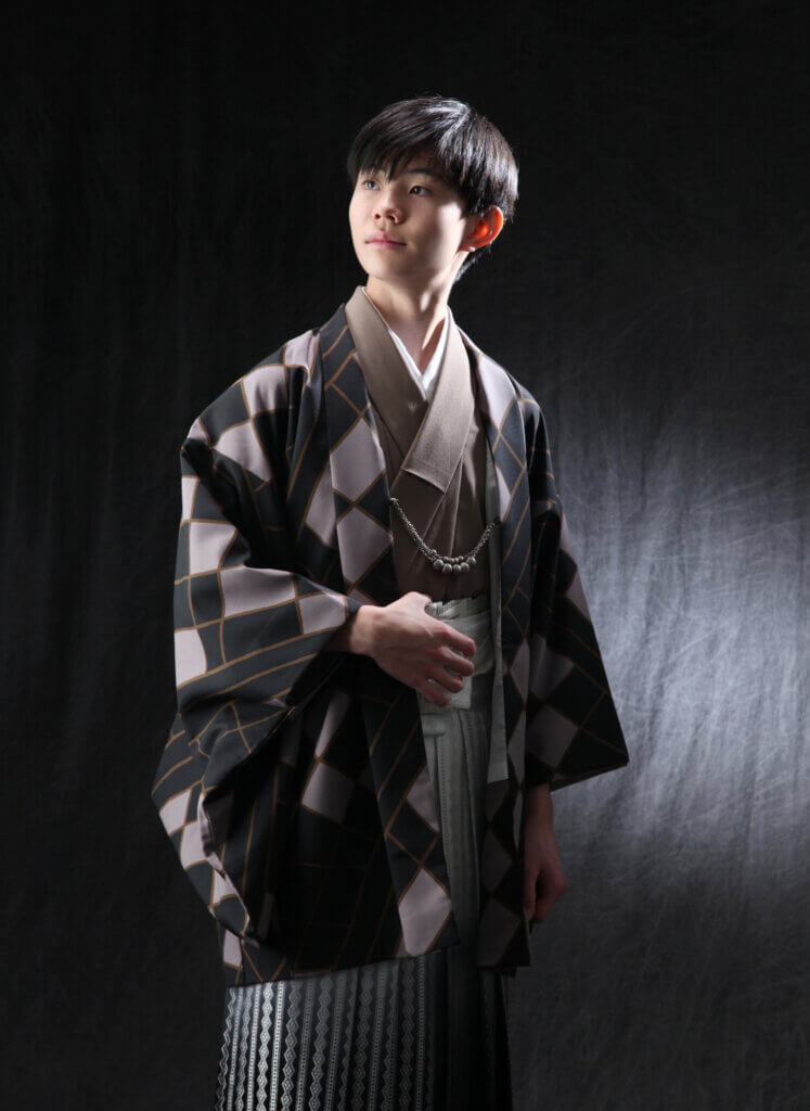 小学生男子袴撮影