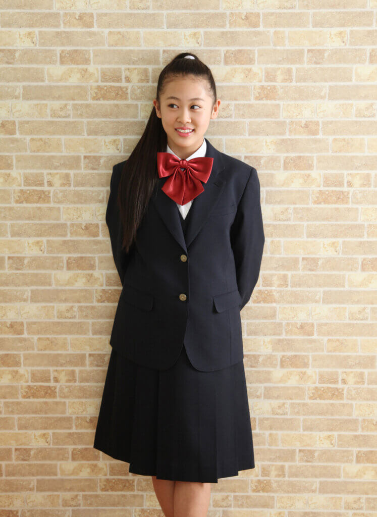 中学校入学式写真